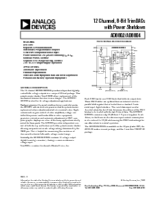 浏览型号AD8802AN的Datasheet PDF文件第1页