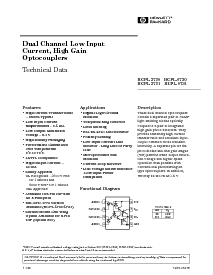 浏览型号HCPL2731的Datasheet PDF文件第1页