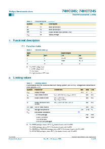 浏览型号74HC245DB的Datasheet PDF文件第5页