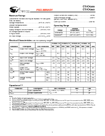 浏览型号CY7C4265的Datasheet PDF文件第4页