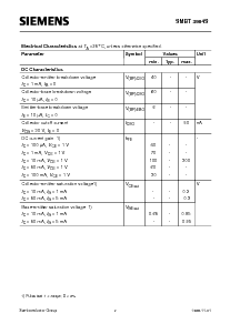 浏览型号SMBT3904S的Datasheet PDF文件第2页