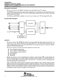 浏览型号TMS626162A的Datasheet PDF文件第2页