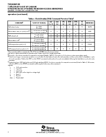 浏览型号TMS626812B的Datasheet PDF文件第4页