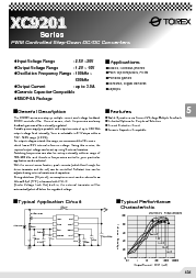 浏览型号XC9201CC9AKL的Datasheet PDF文件第1页