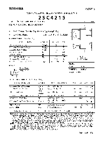 浏览型号2SC4215的Datasheet PDF文件第1页