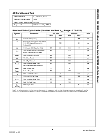 浏览型号FM24C256N的Datasheet PDF文件第5页