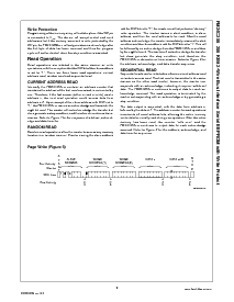 浏览型号FM24C256N的Datasheet PDF文件第9页