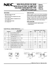 浏览型号PS2633的Datasheet PDF文件第1页