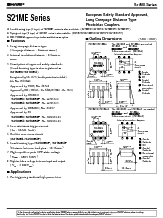 浏览型号S21ME4的Datasheet PDF文件第1页