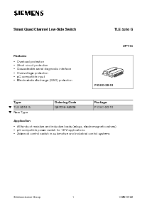 浏览型号TLE5216G的Datasheet PDF文件第1页