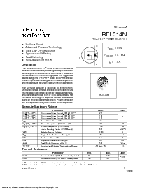 浏览型号IRFL014NTR的Datasheet PDF文件第1页