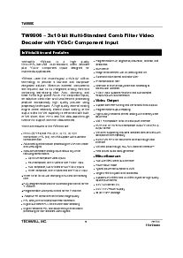 浏览型号TW9906的Datasheet PDF文件第5页