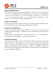 浏览型号SPCA711A的Datasheet PDF文件第9页