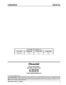 浏览型号CH7011A-T的Datasheet PDF文件第2页