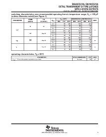 浏览型号SN74HC573N的Datasheet PDF文件第5页