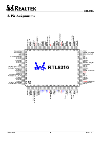 浏览型号RTL8316的Datasheet PDF文件第4页