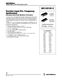 浏览型号MC145152的Datasheet PDF文件第5页