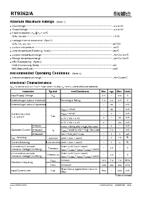 浏览型号RT9362的Datasheet PDF文件第6页