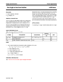 浏览型号74HC4050D的Datasheet PDF文件第2页