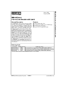 浏览型号MM74HC4514的Datasheet PDF文件第1页