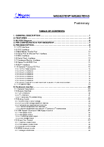 浏览型号W83627EHF的Datasheet PDF文件第3页