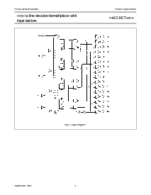 浏览型号74HC4514的Datasheet PDF文件第5页