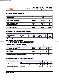 浏览型号HY57V643220D的Datasheet PDF文件第7页