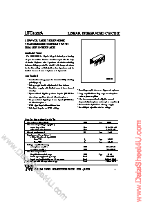 浏览型号UTC1062A的Datasheet PDF文件第1页