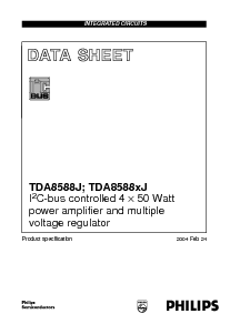 浏览型号TDA8588J的Datasheet PDF文件第1页