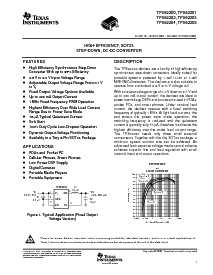 浏览型号TPS62202DBVT的Datasheet PDF文件第1页