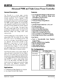浏览型号RT9231A的Datasheet PDF文件第1页