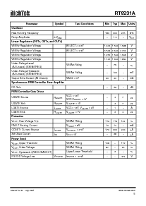 浏览型号RT9231A的Datasheet PDF文件第5页