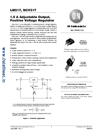 浏览型号LM317的Datasheet PDF文件第1页