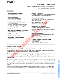 浏览型号PM25LV010的Datasheet PDF文件第1页