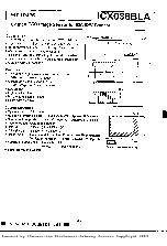 浏览型号ICX038BLA的Datasheet PDF文件第1页