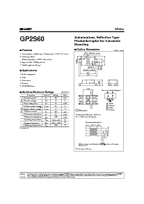 浏览型号GP2S60的Datasheet PDF文件第1页