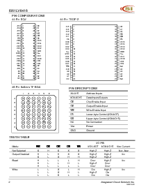 浏览型号IS61LV6416-8T的Datasheet PDF文件第2页