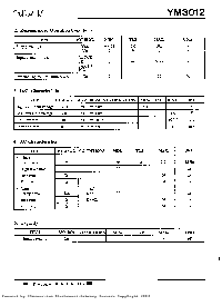 浏览型号YM3012的Datasheet PDF文件第6页