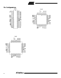 浏览型号AT89S52的Datasheet PDF文件第2页