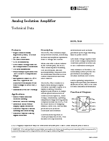 浏览型号HCPL7840的Datasheet PDF文件第1页