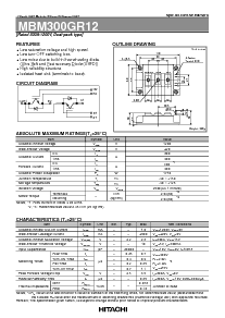 浏览型号MBM300GR12的Datasheet PDF文件第1页