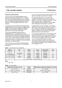 浏览型号PCA82C250T/N4的Datasheet PDF文件第4页
