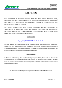 浏览型号CM109的Datasheet PDF文件第2页