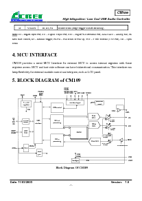 浏览型号CM109的Datasheet PDF文件第8页