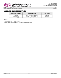 浏览型号PT2312的Datasheet PDF文件第4页