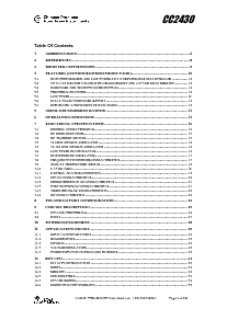 浏览型号CC2430的Datasheet PDF文件第3页