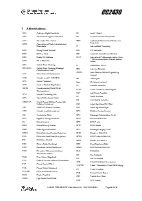 浏览型号CC2430的Datasheet PDF文件第6页