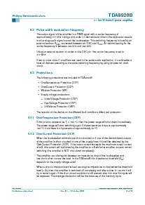 浏览型号TDA8920BJ的Datasheet PDF文件第8页