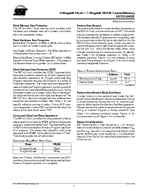 浏览型号SST31LH021的Datasheet PDF文件第4页