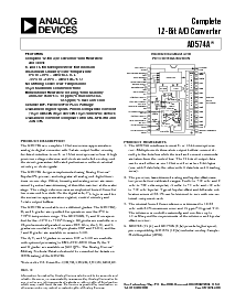 浏览型号AD574A的Datasheet PDF文件第1页